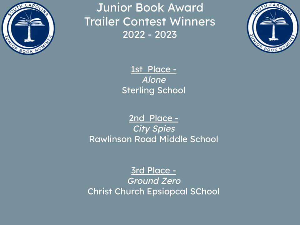2022-23 JBA Book Trailer Winners