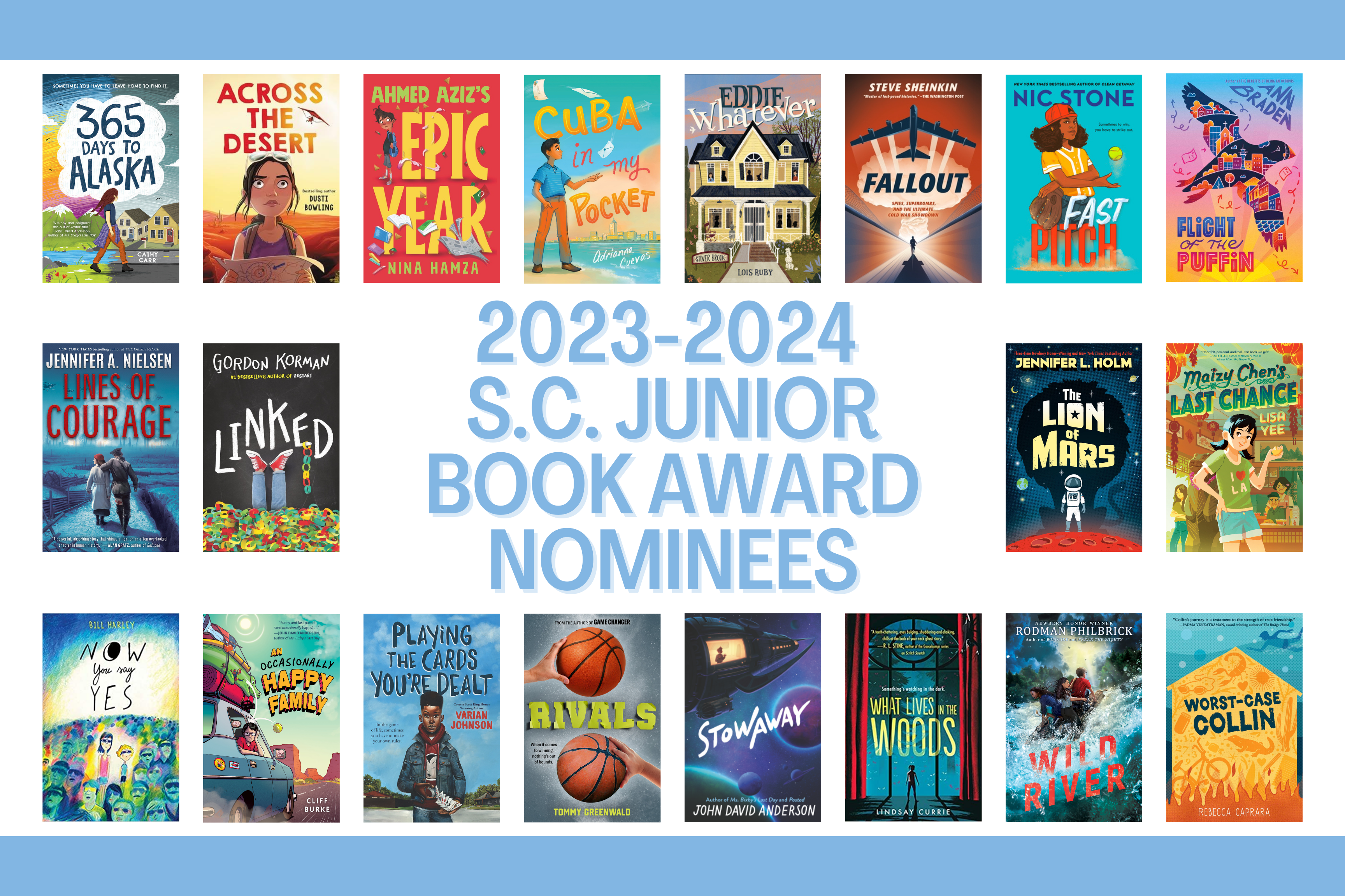 23-24 Junior Book Award Nominees